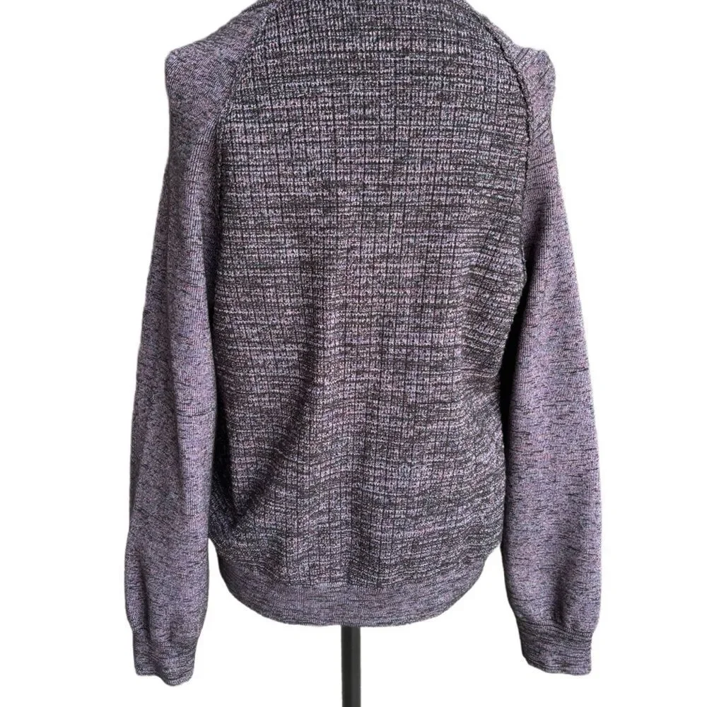 Free People Naomi Zip Sweater Jacket, Medium